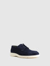 Sapatos com Atacadores em Azul Marinho